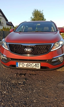 Kia Sportage cena 54800 przebieg: 135300, rok produkcji 2014 z Poznań małe 121